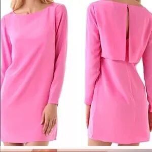 TIBI SILK PINK DRESS